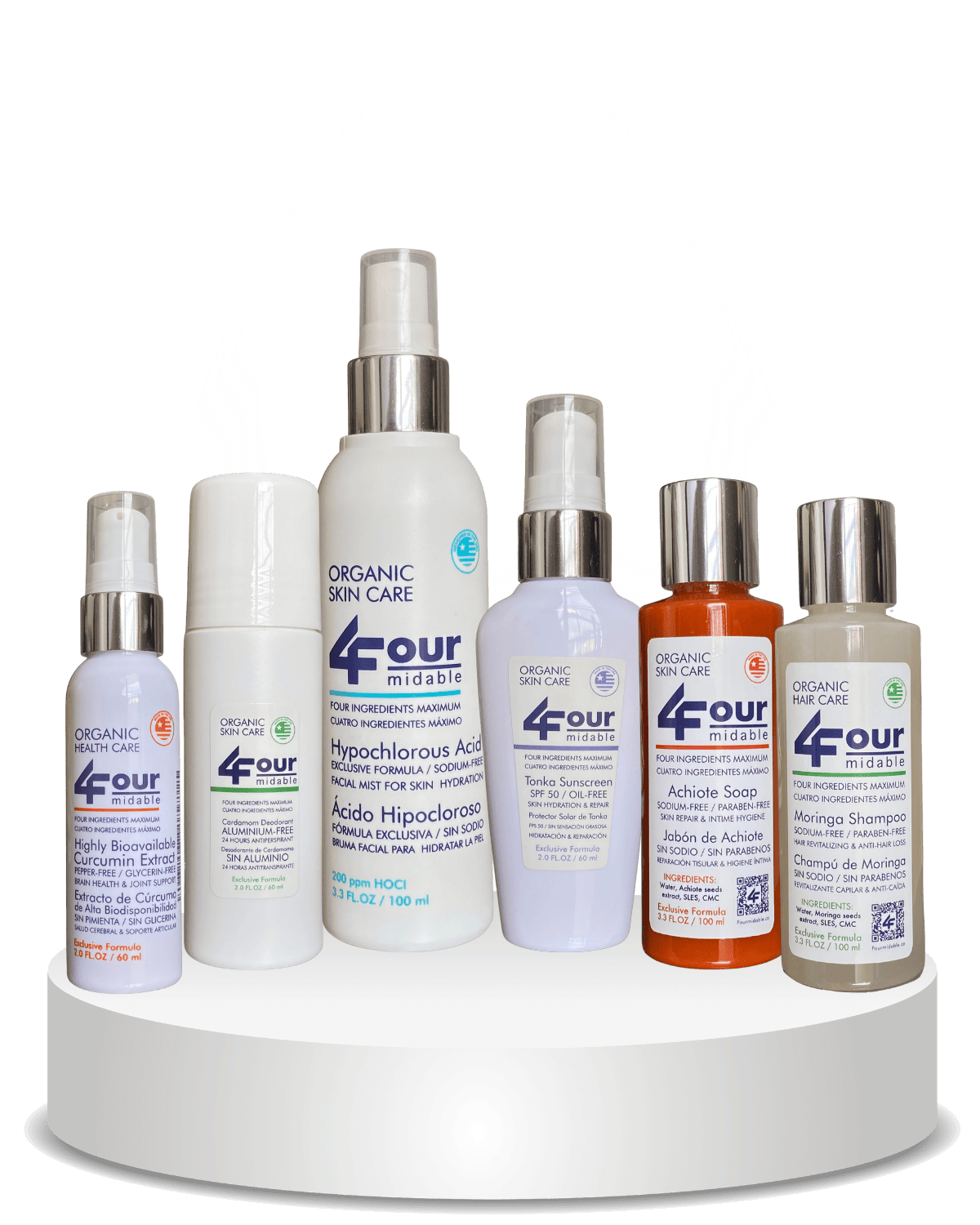 Línea completa de productos Fourmidable